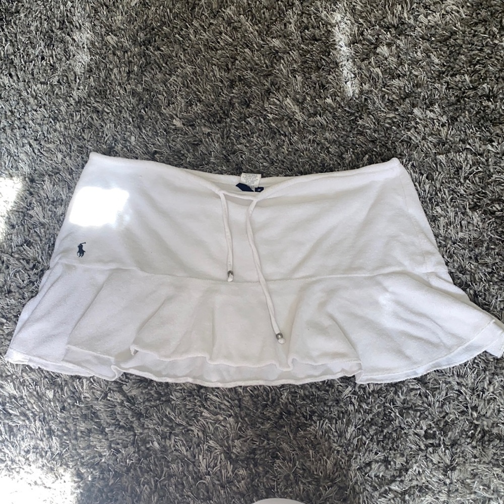 Ralph Lauren terry cloth skirt